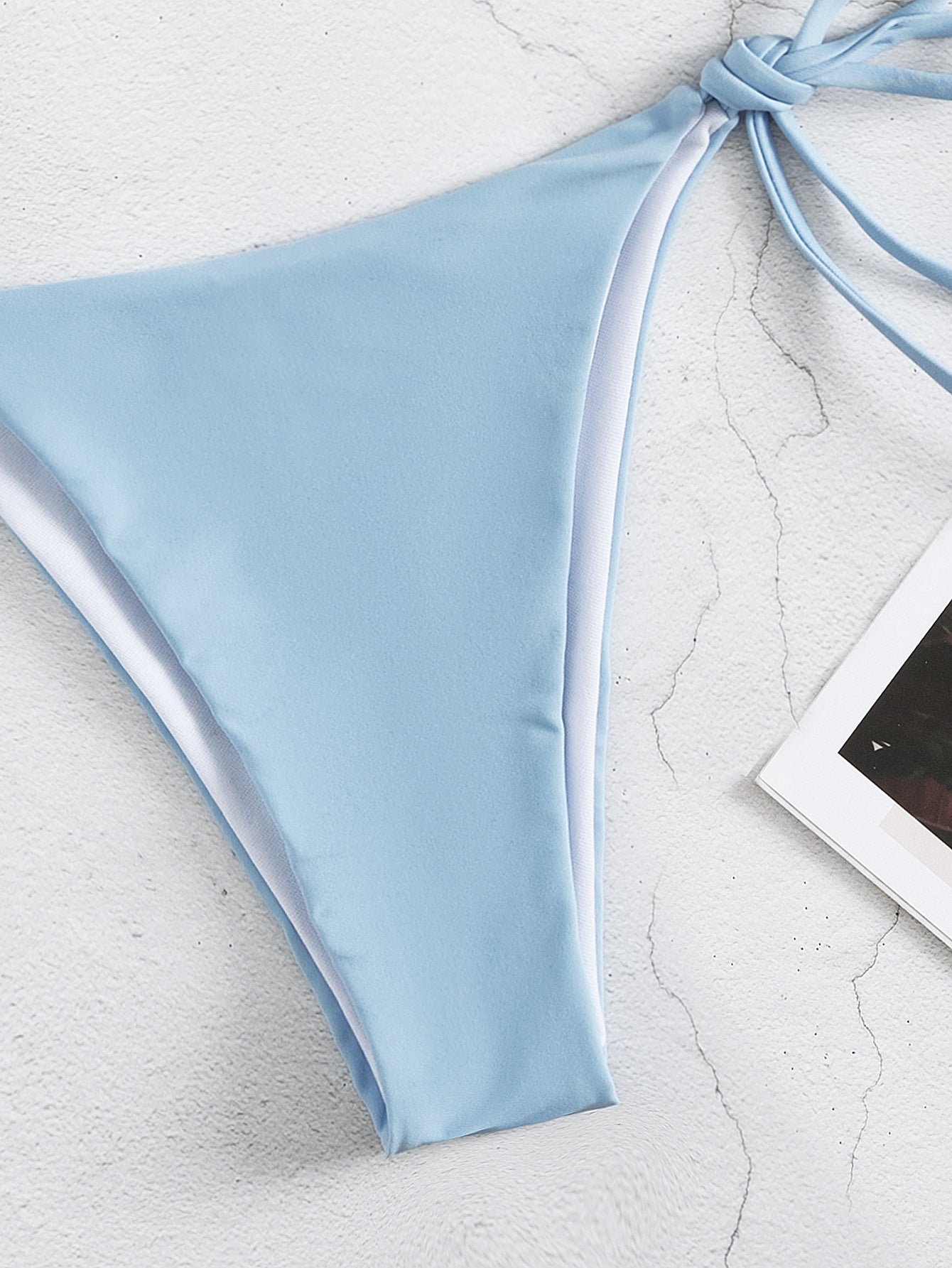 Bikini Three Piece Short Sleeve Sun Protective Blouse Bikini Swimsuit Split Swimsuit