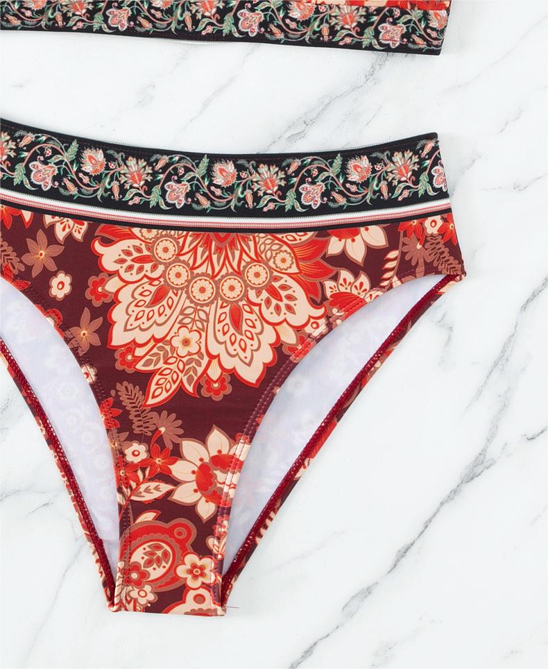 Bikini Small Chest Push Up Split Women Swimsuit Sexy Bikini Swimsuit