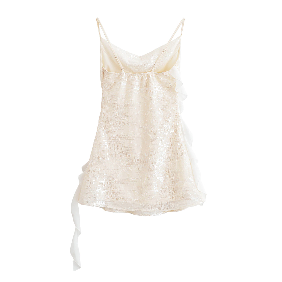 Summer Laminated Decoration Sequin Short Dress