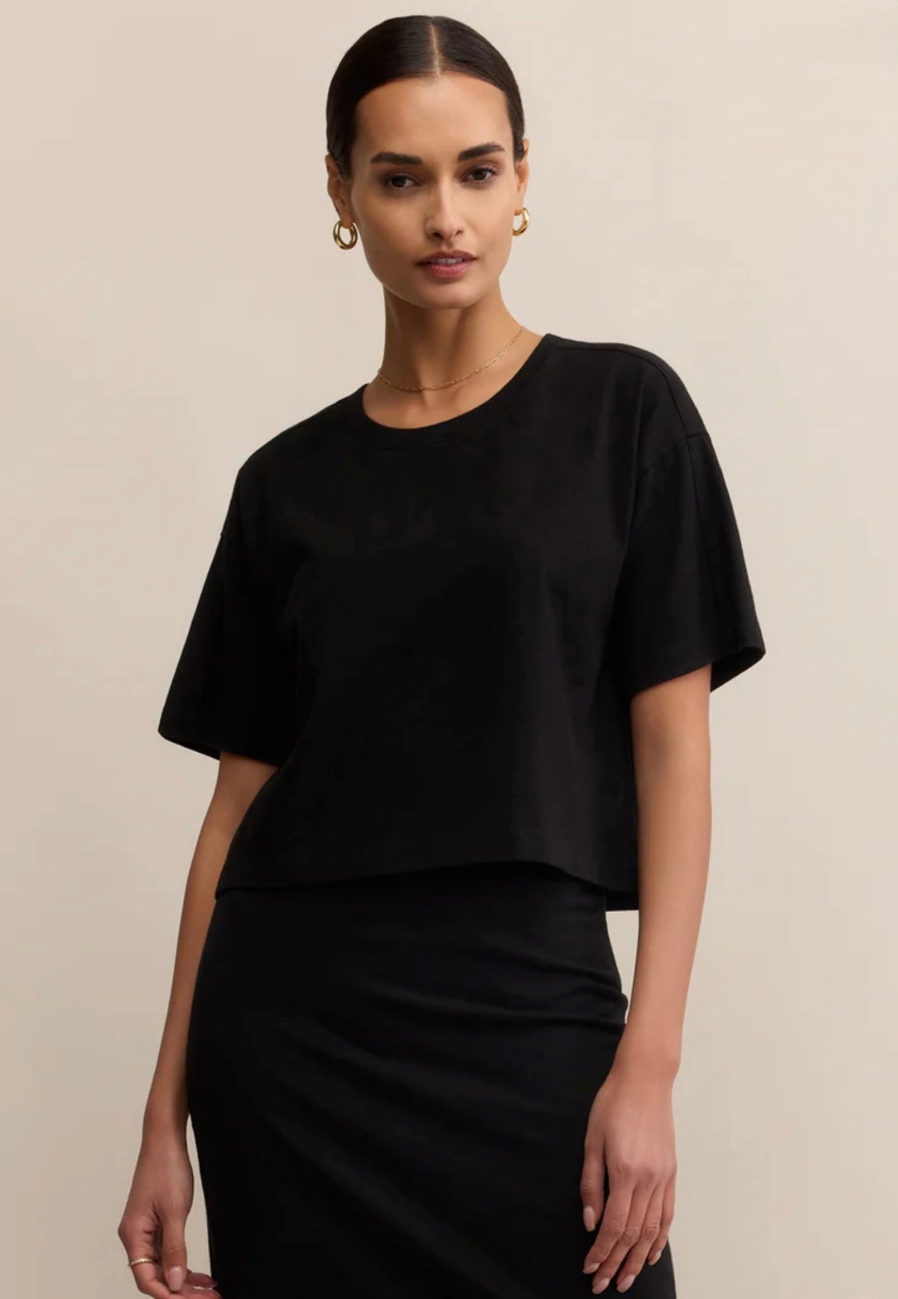 On The Go Tee True Black