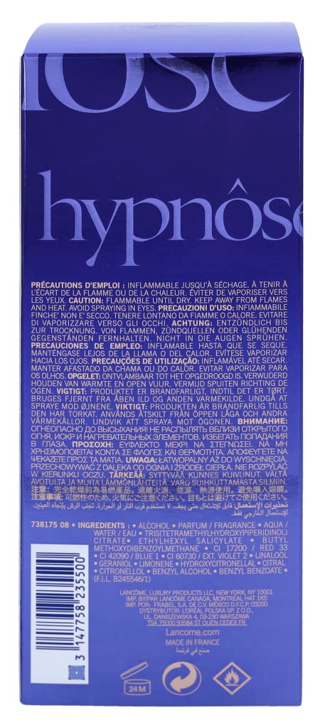 Lancome Hypnose Eau De Parfum Spray For Women 2.5 Oz