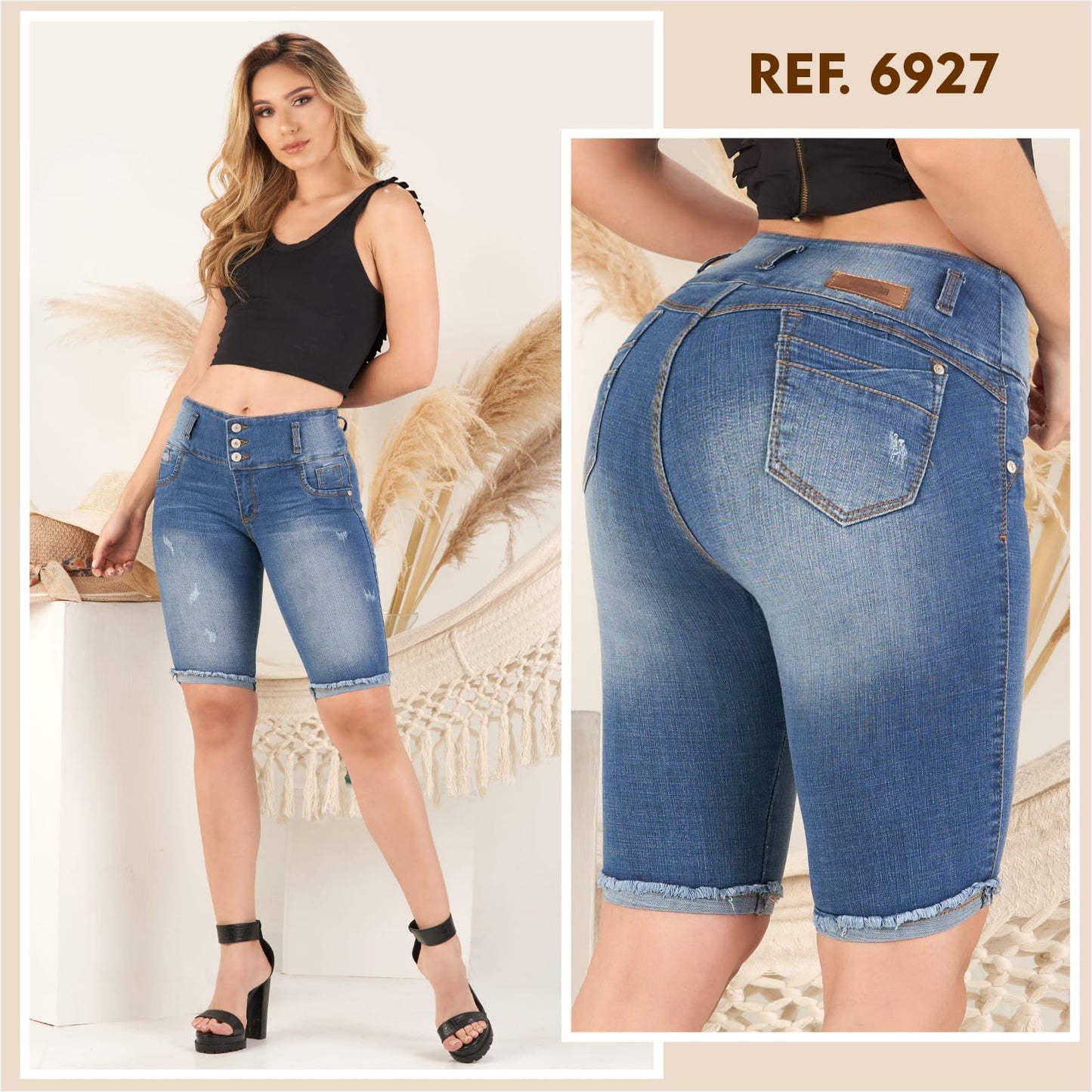 6927 100% Authentic Colombian Push Up CAPRI