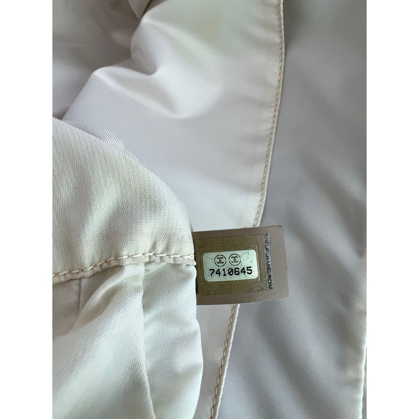 Chanel Canvas Nylon Travel Briefcase Attache Bag