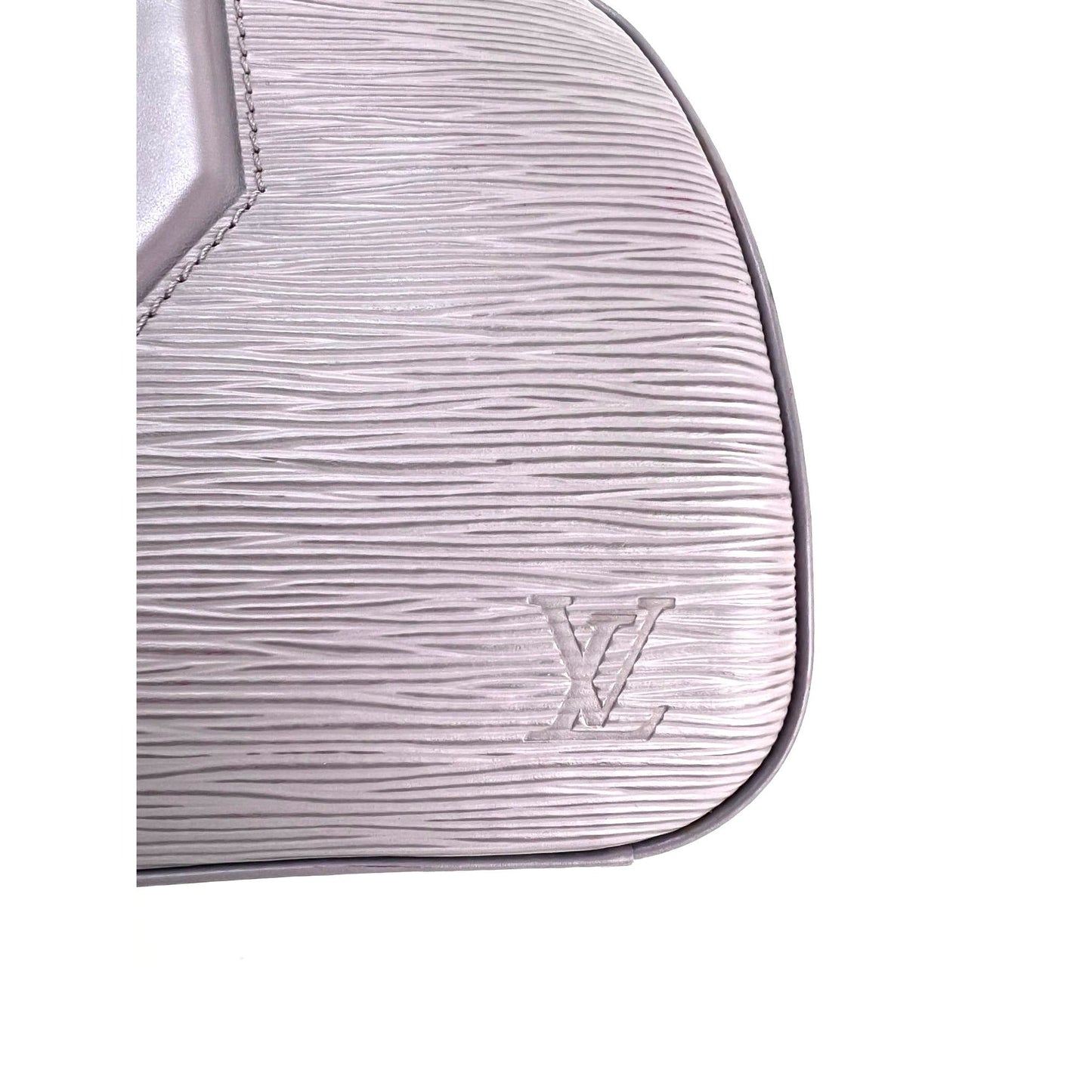 LOUIS VUITTON Epi Jasmin Grey Leather Hand Bag