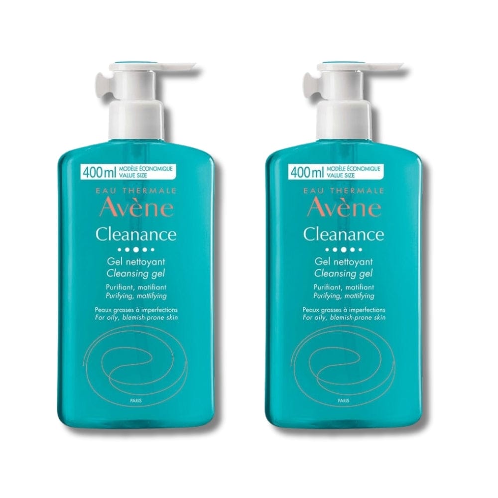 Avène Cleanance Gel Nettoyant Visage et Corps 400 ml - Lot de 2