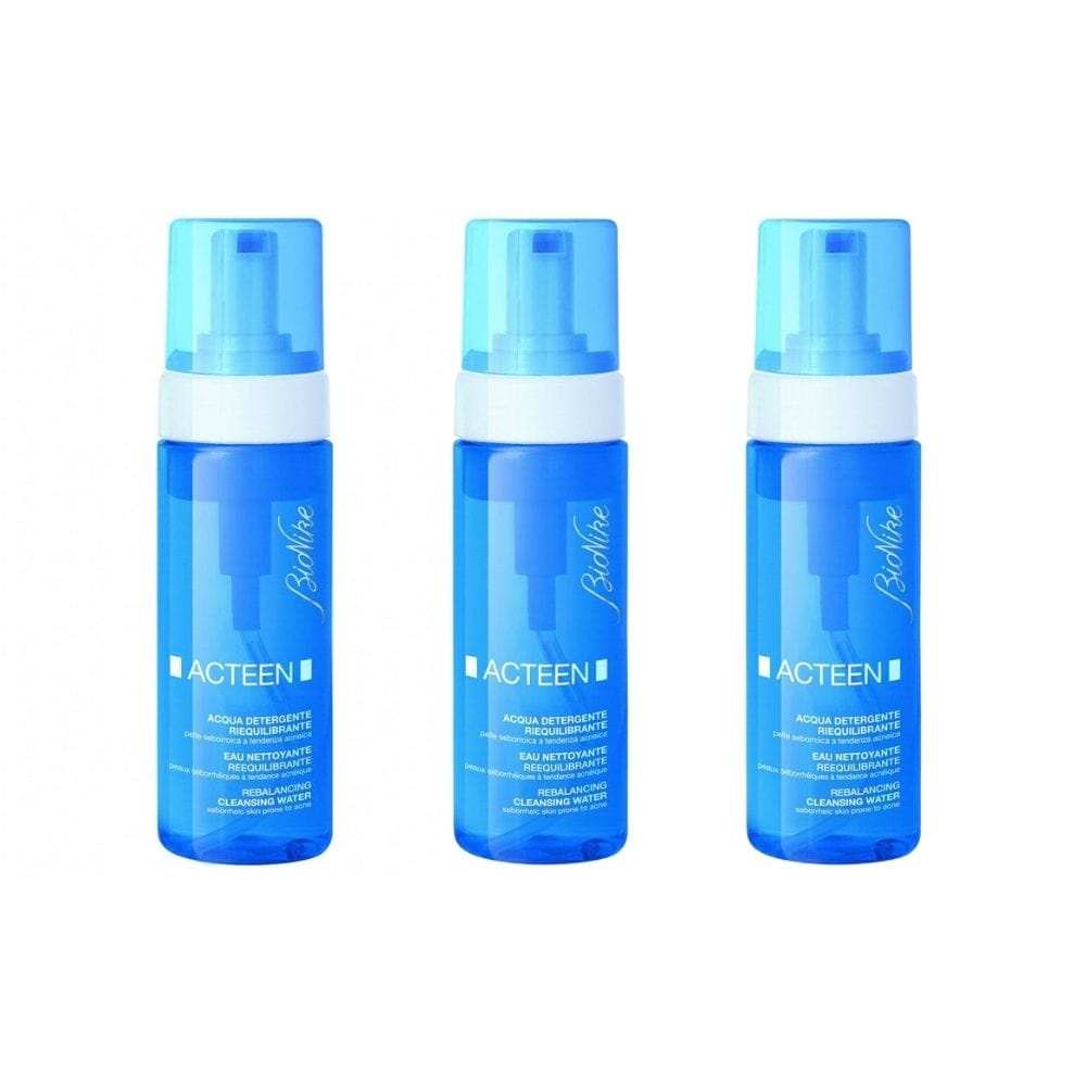 BioNike Acteen Balancing Cleansing Water for Oily Skin 150ml 3 Pack