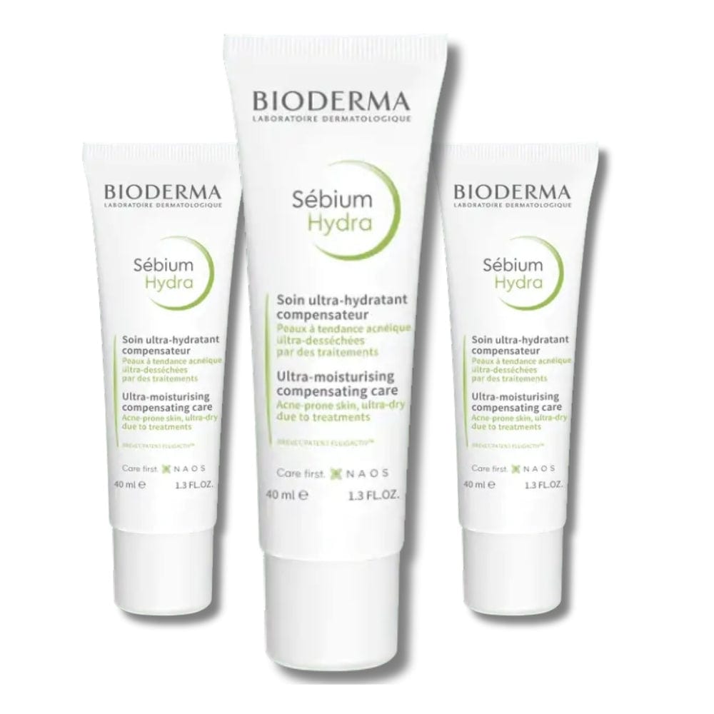 Bioderma Sebium Hydra Cream 40 Ml -3 Pack