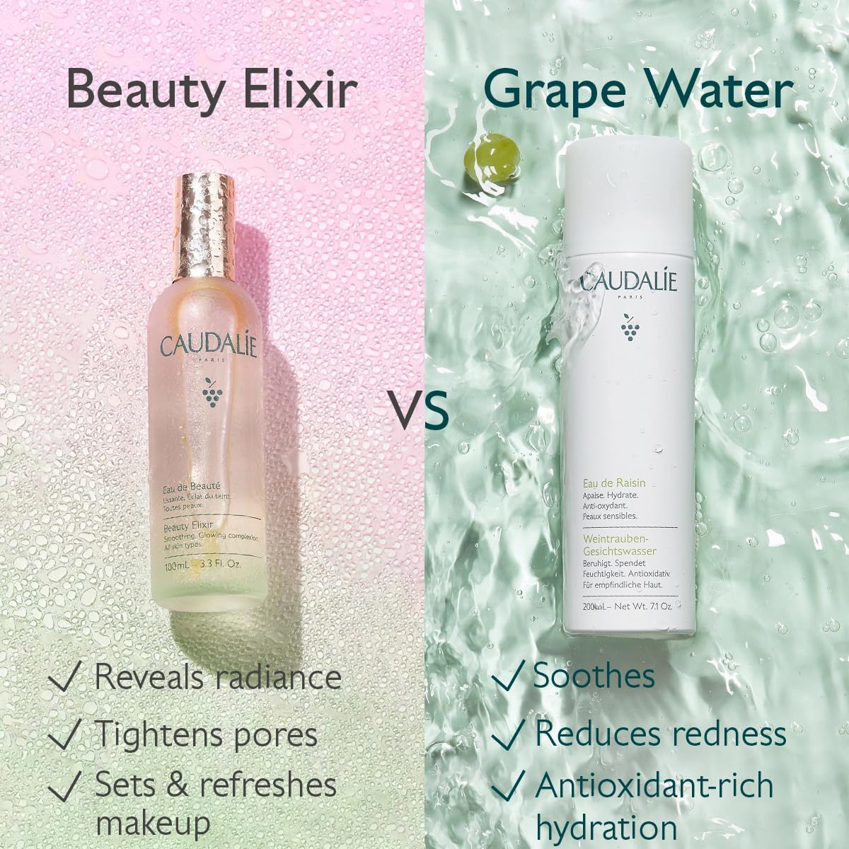 Caudalie Élixir de Beauté Tonique Raffermissant 100 ml