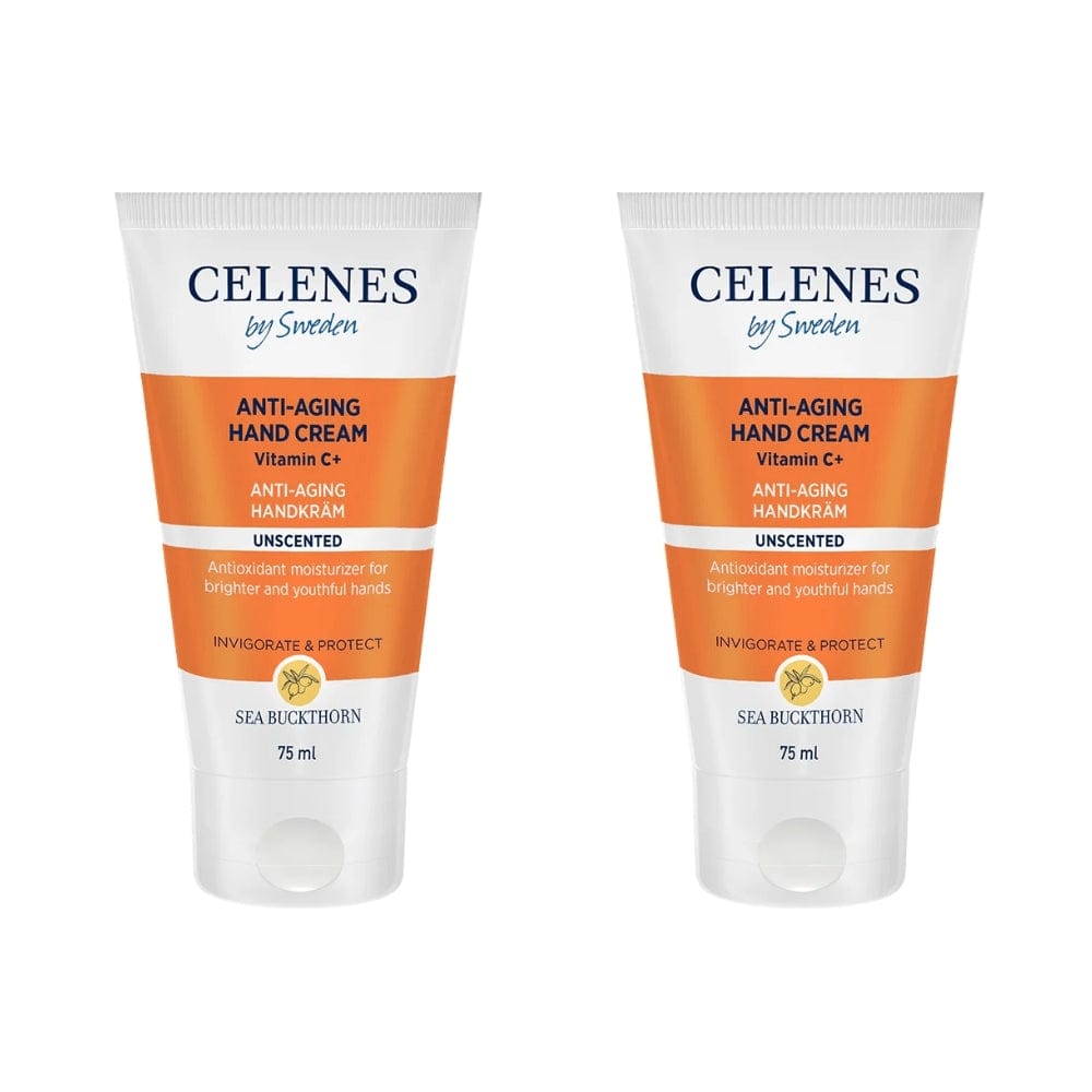 Celenes by Sweden Sea Buckthorn Anti-Aging Hand Cream 75 ml / 2.5 fl oz -2 Pack