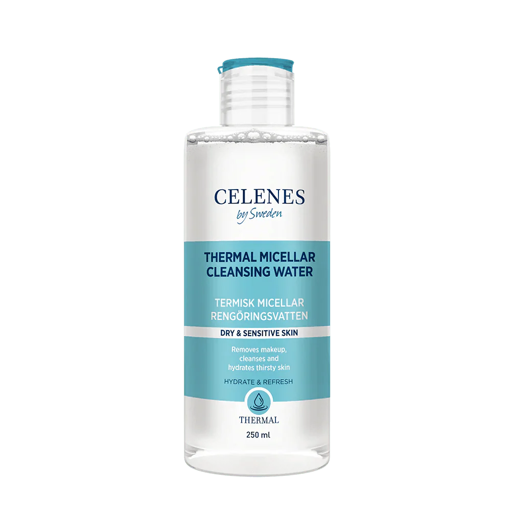 Celenes by Sweden Thermal Micellar Water Dry / Sensitive 200 ml / 6.8 fl oz