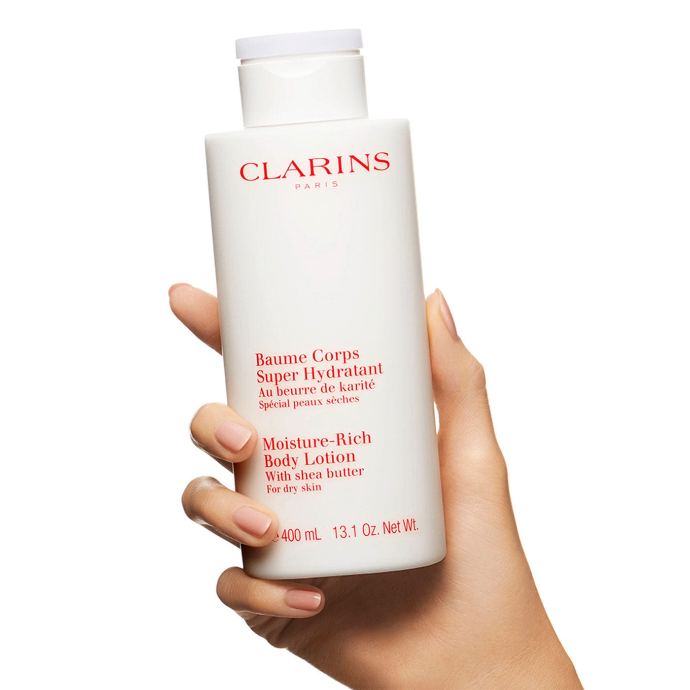 Crème hydratante riche pour le corps Clarins 400 ml
