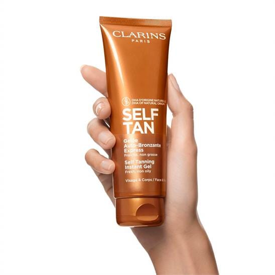 Clarins Self-Tanning Tinted Gel - Face and Body Bronzer 125 ml