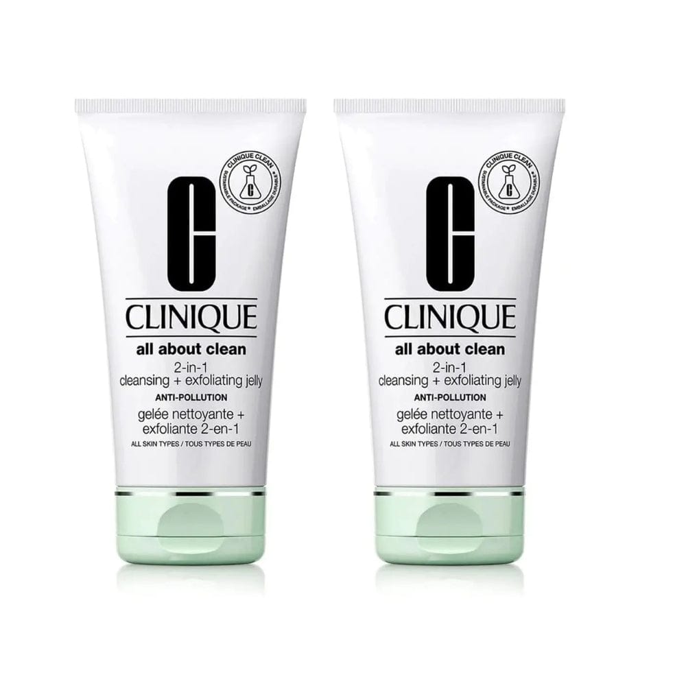 Clinique All About Clean Cleansing Gel + Peeling 150 ml -2 Pack