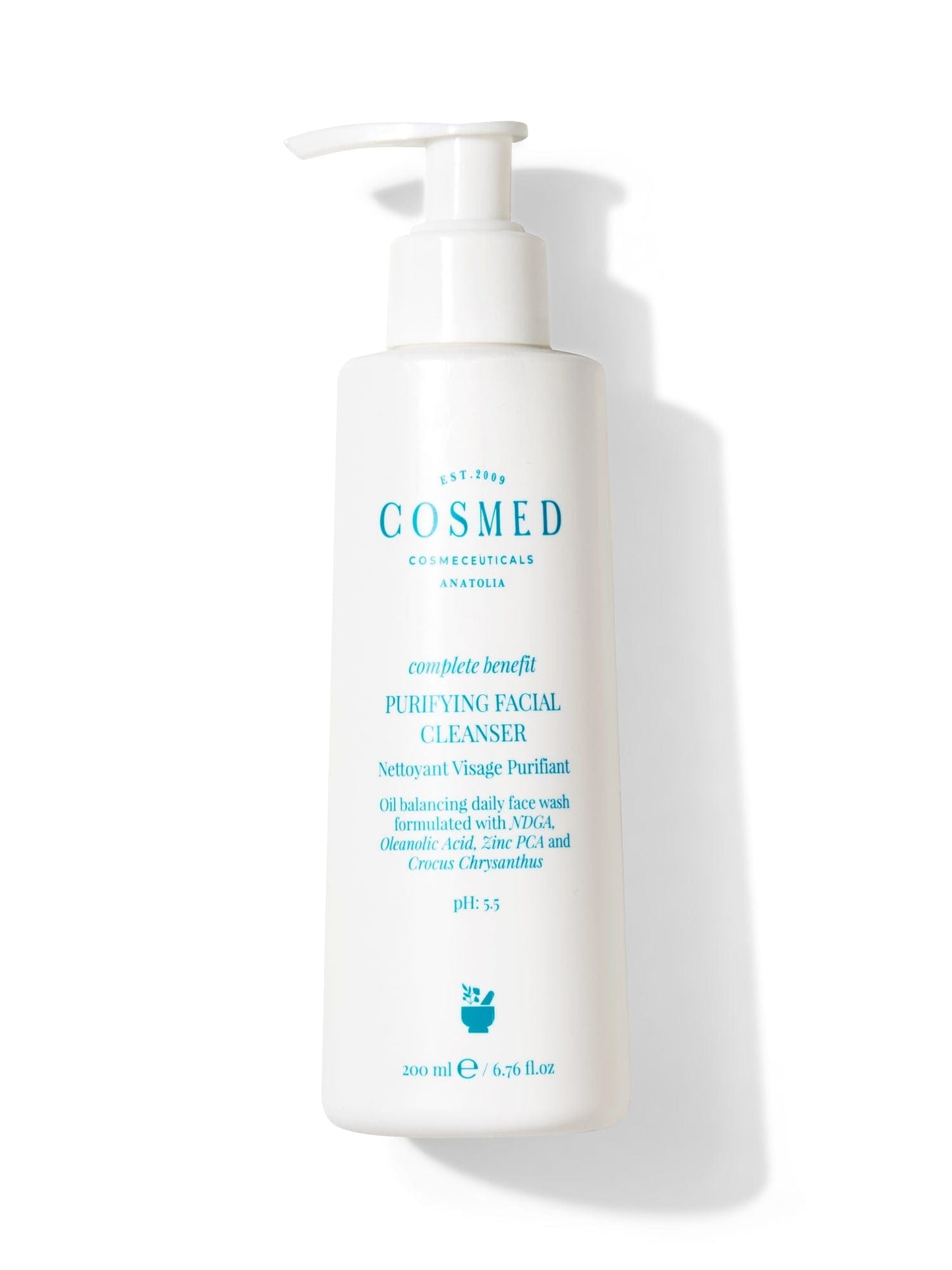Cosmed Complete Benefit Purifying Facial Cleanser / Gel for Oily-Acne Prone Skin 200 ml