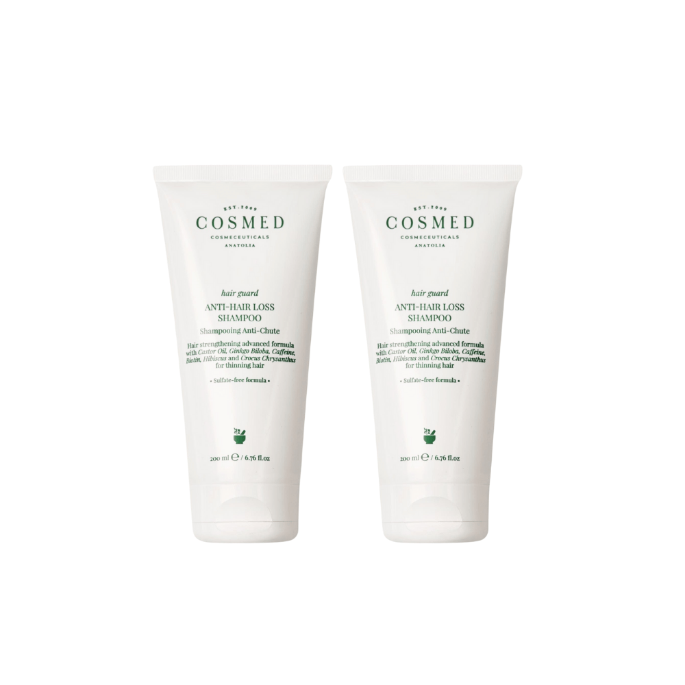 Cosmed Hair Guard Anti Hair Loss Shampoo - Sulfate Free, Salt Free Anti Hair Loss Shampoo 200 Ml 2 Pack
