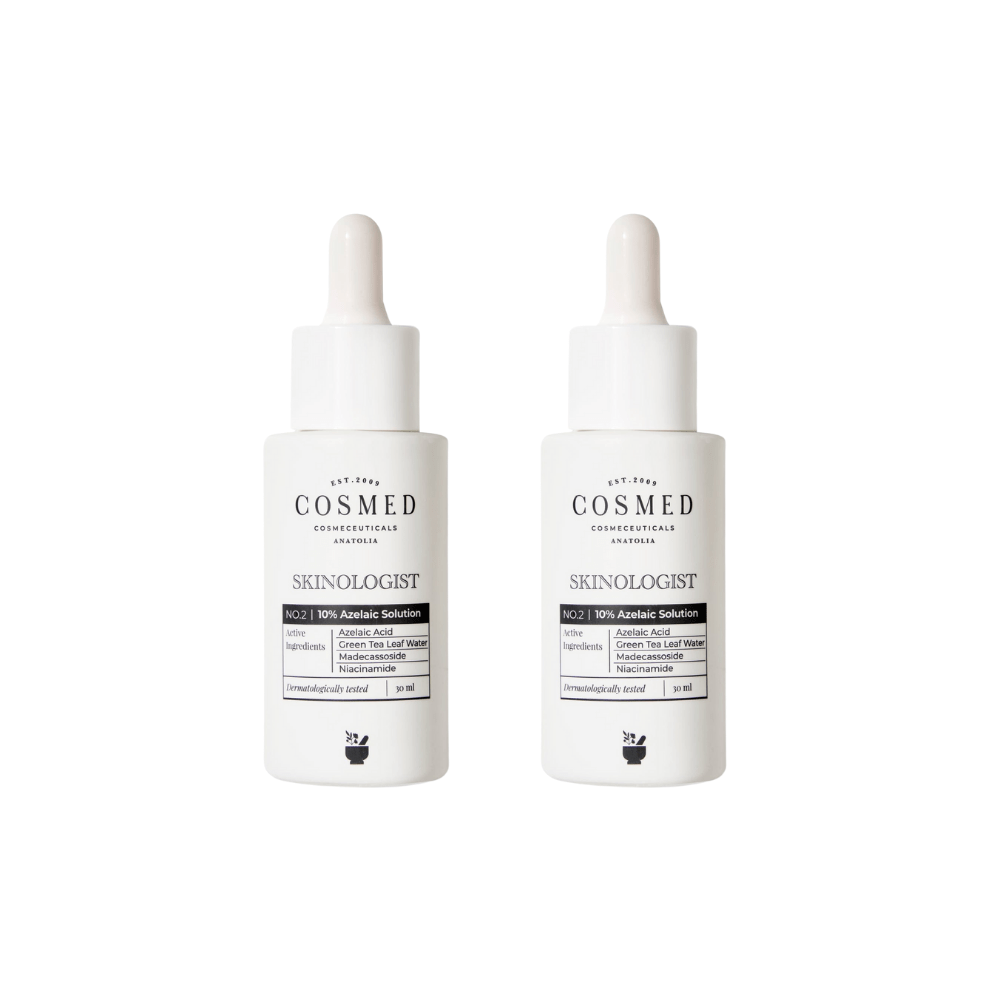 Solution azélaïque 10 % Cosmed Skinologist 30 ml, lot de 2