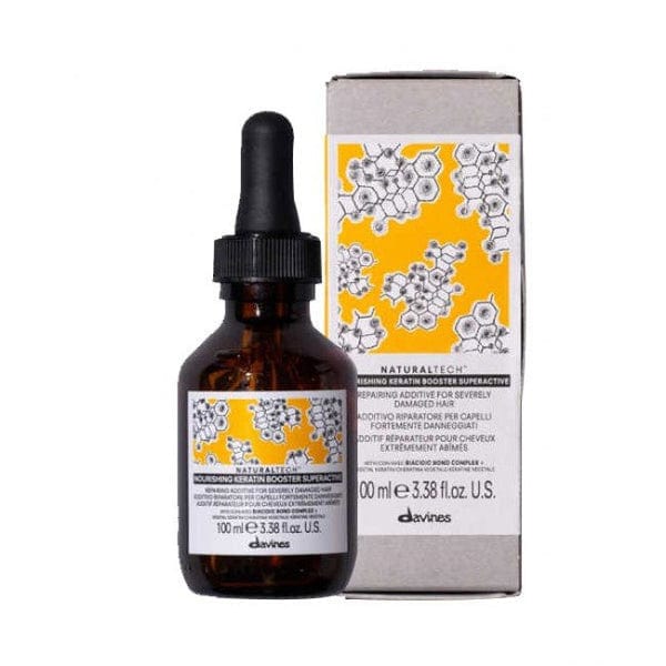 Davines Nourishing Keratin Booster Sérum fortifiant pour cheveux très abîmés 100 ml