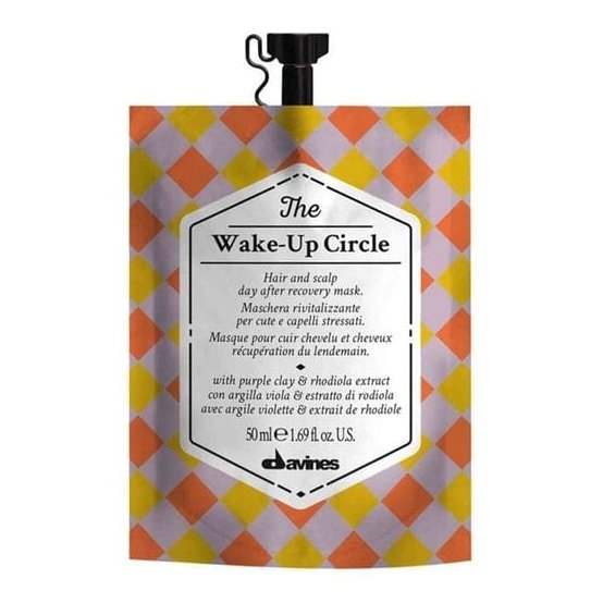 Davines Professional The Wake-Up Circle Repairing Balancing Hair Mask For Hair And Scalp 50 Ml