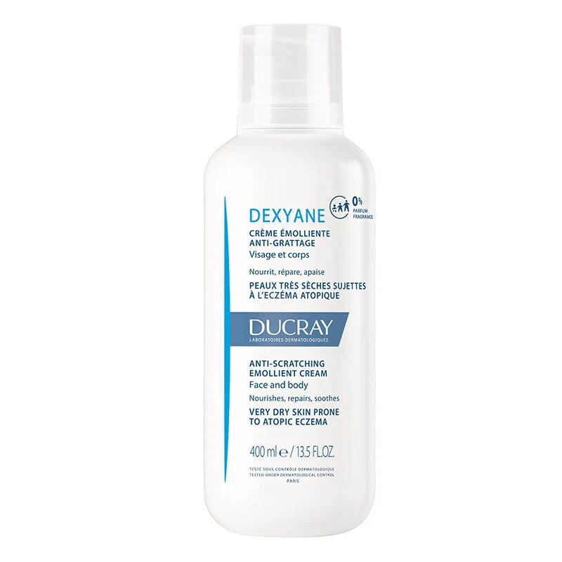 Ducray Dexyane Emollient Creme Moisturizing Cream for Dry Skin 400 ml