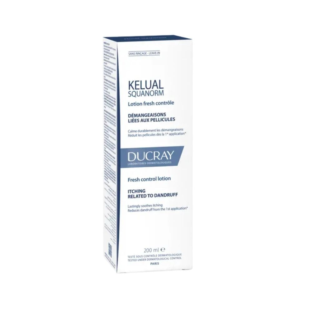 Ducray Kelual Squanorm Fresh control Lotion - Dandruff & Itching 200 ml