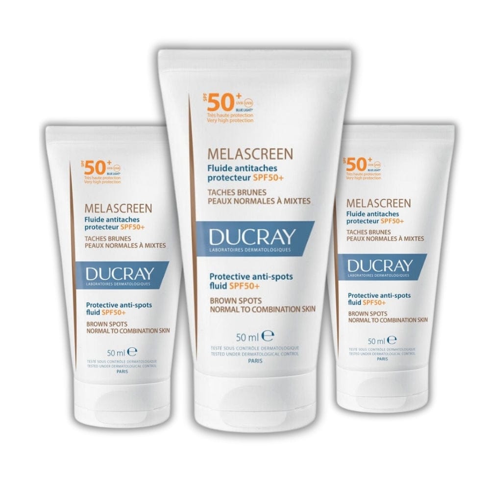Ducray Melascreen Fluide Protecteur Anti-Taches Spf 50+ 50 ml - Lot de 3