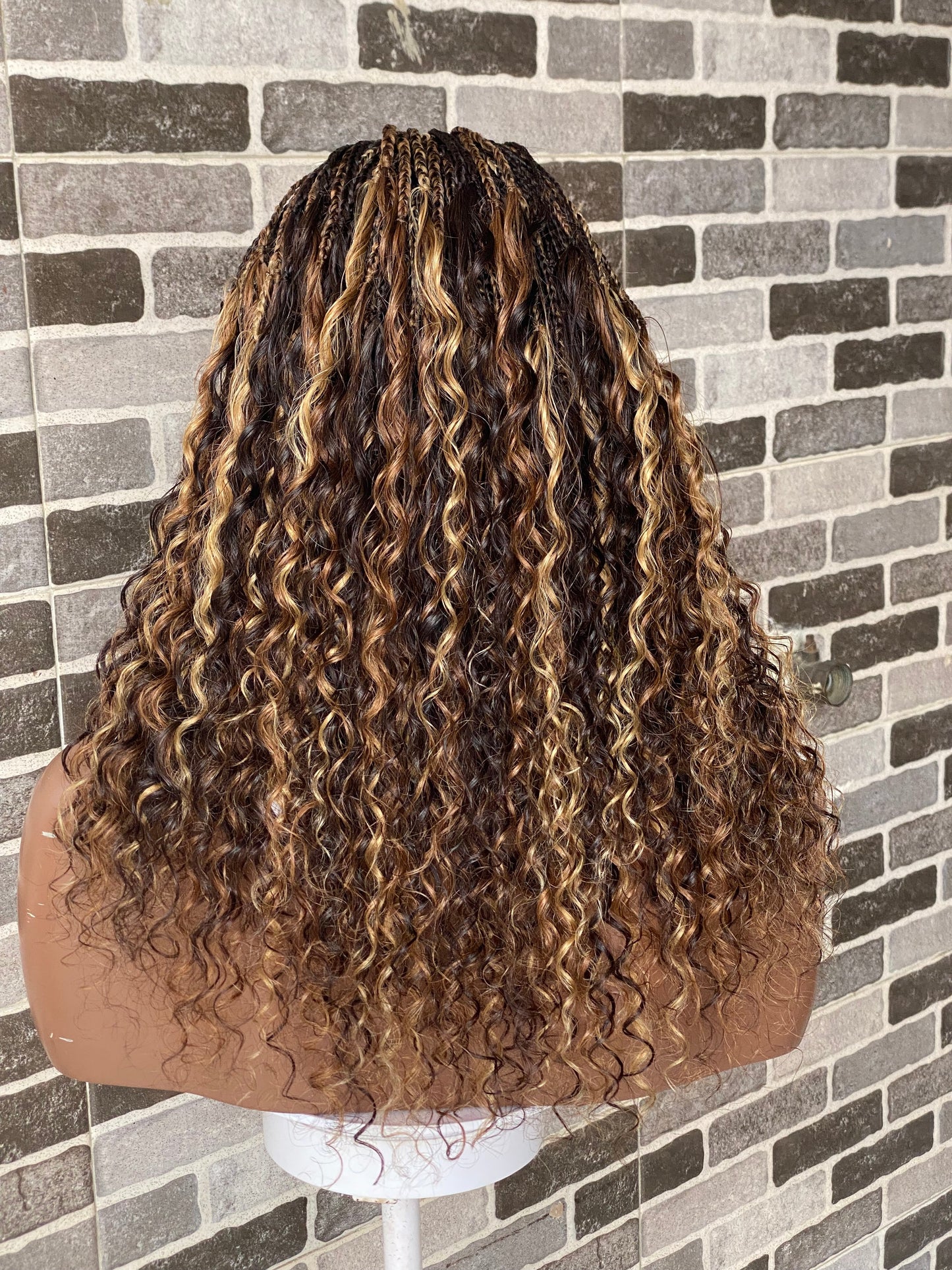 Pick and drop styles full lace (100% Humanhair virgin curls)