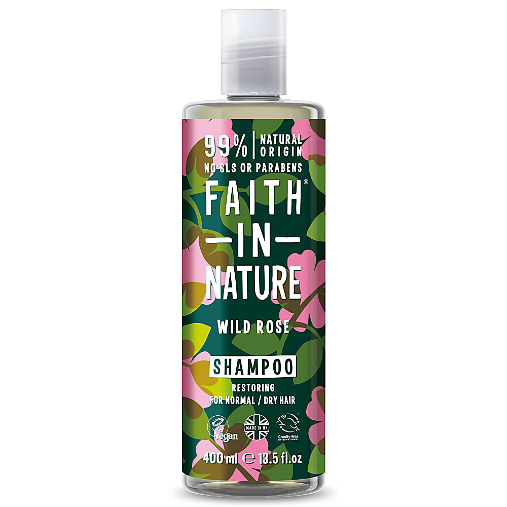 Faith in Nature Wild Rose Repair Hair Care Shampoo 400ml