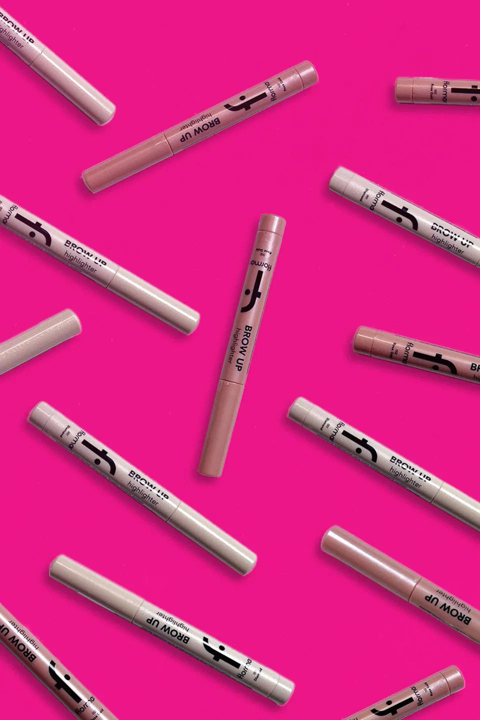 Flormar Brow Up Crayon surligneur pour sourcils, texture douce et intense, 1,4 g - 001 Diamond