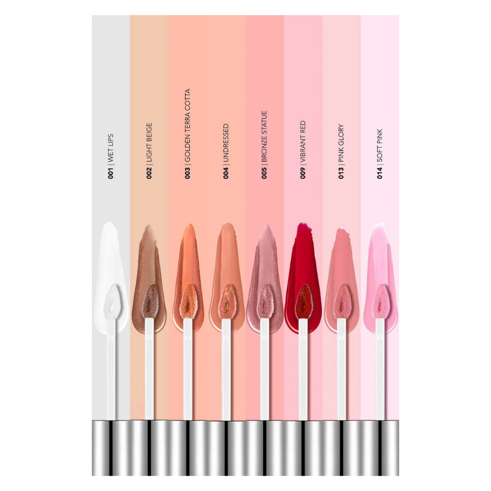 Flormar Dewy Lip Glaze Non-Sticky Lip Gloss for a Glossy & Full Look - 001 Wet Lips