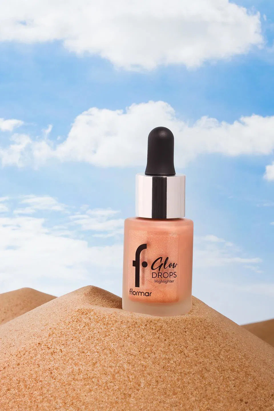 Flormar Glow Drops Natural Mineral Dropper Liquid Illuminator 14ml - 002 Sun Glow