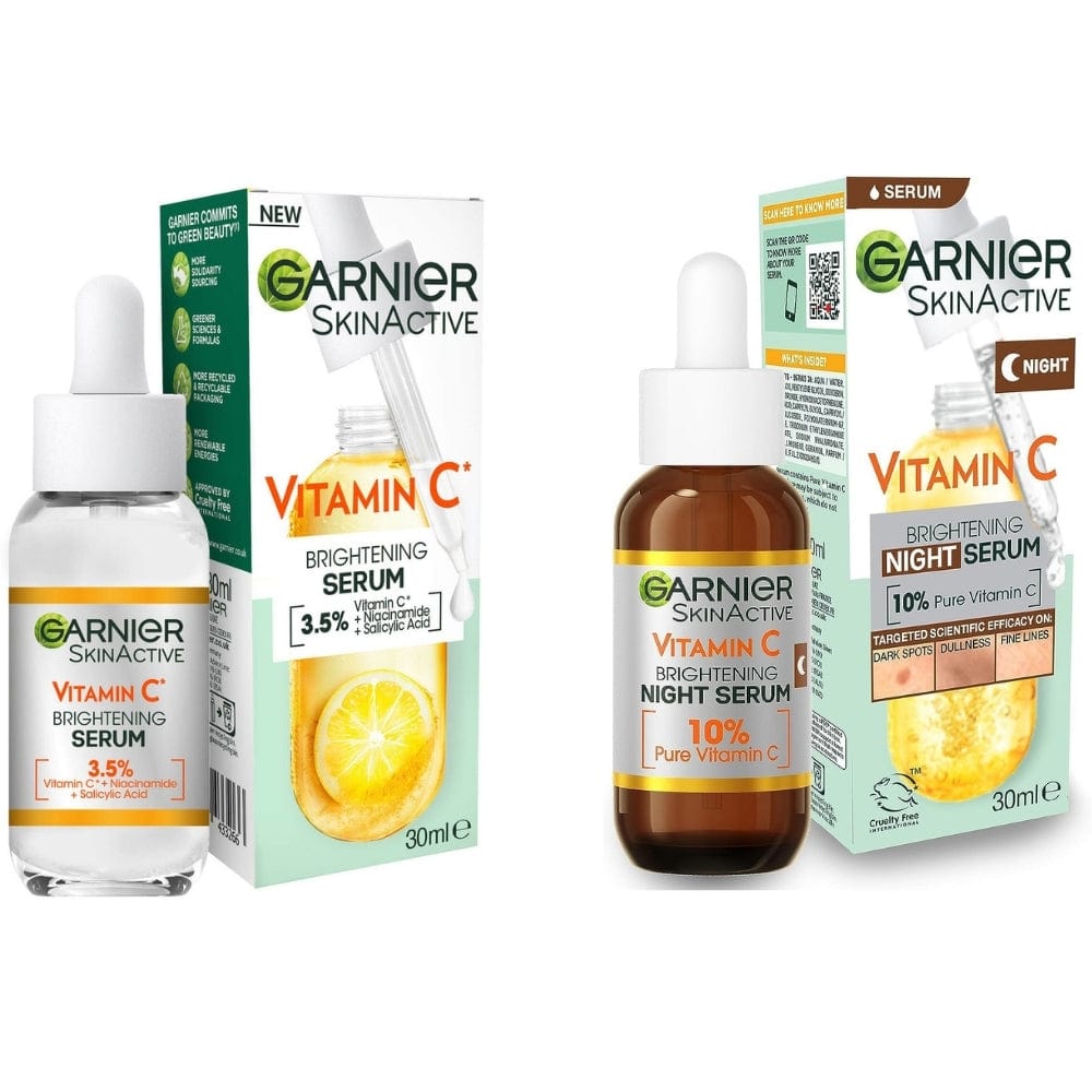 Garnier Skin Naturals Vitamin C Garnier Vitamin C Anti-Dark Spots & Brightening Day &Night Serum 30 ml