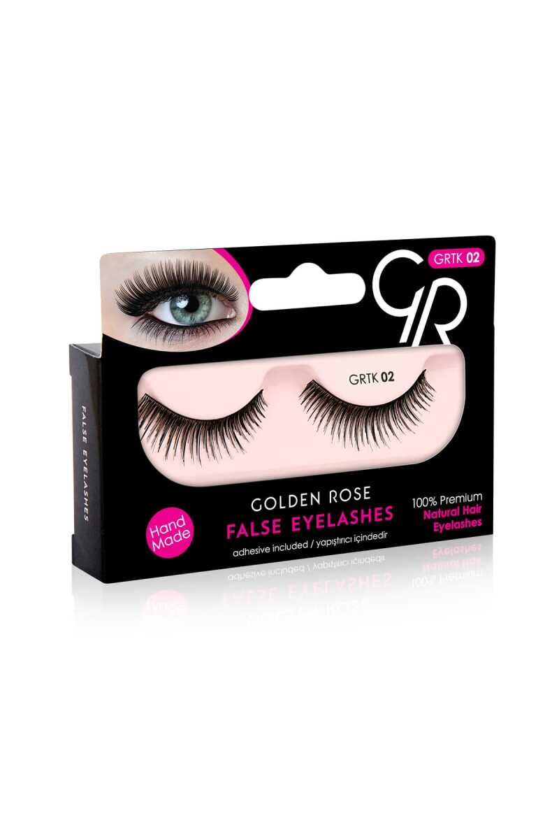 Golden Rose False Eyelashes - 02