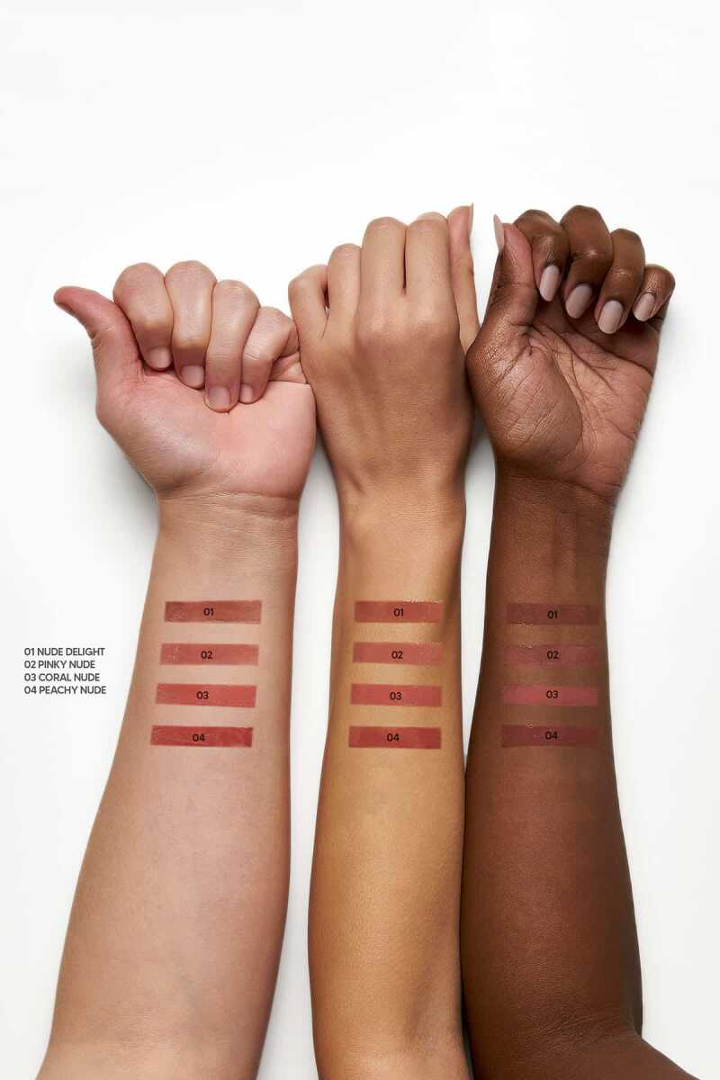 Gloss à lèvres Golden Rose Nude Look Brillance Naturelle - 04 Peachy Nude