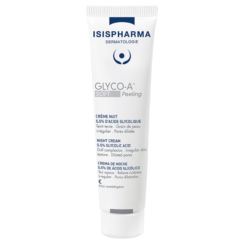 Crème de nuit peeling doux Glyco-A d'Isıs Pharma 30 ml