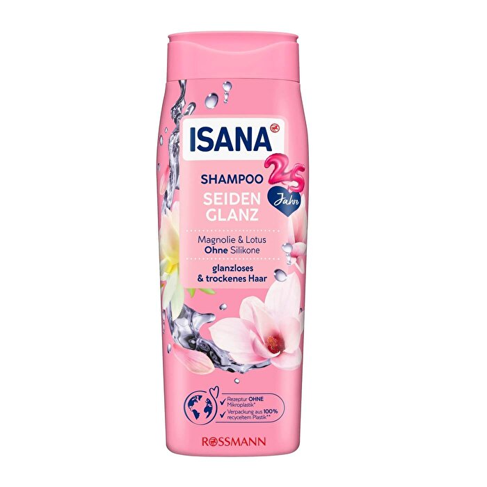 Isana Shampoo Silky Shine Magnolia and Lotus 300 ml