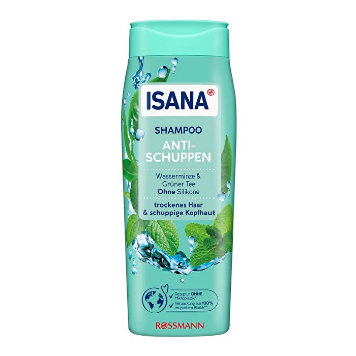Isana Shampoo Water Mint and Aventurine 300 ml