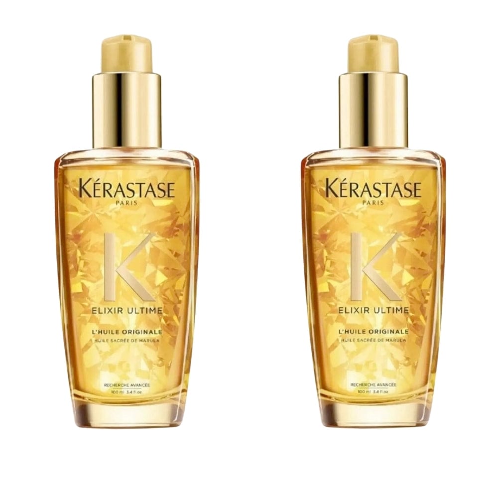 Kerastase Elixir Ultime L'huile Originale Shine Hair Care Oil 100ml 2 Pack