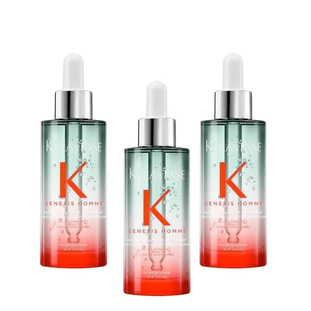 Kerastase Genesis Homme Anti Hair Loss Strengthening Serum 90ml 3 Pack