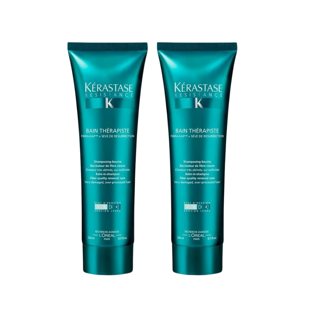 Kerastase Resistance Therapist Bain Thérapiste Repair for Very Damaged and Over-processed Hair 250ml 2 Pack