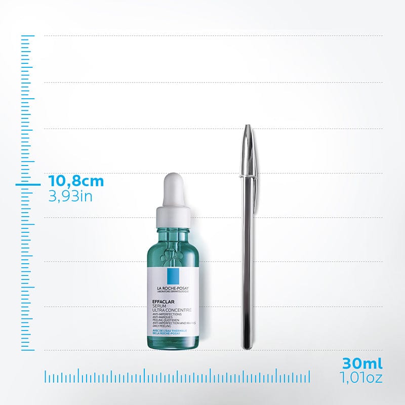 La Roche Posay Effaclar Exfoliating Anti-Blemish Serum 30 ml 3 Pack