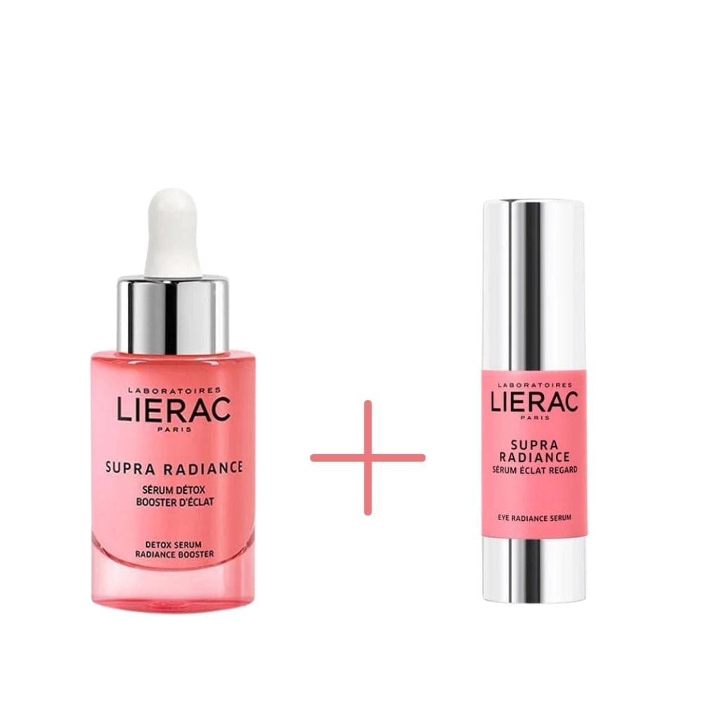 Lierac Supra Radiance Detox Serum Radiance Booster 30 ml & Lierac Supra Radiance Eye Serum 15ml