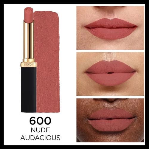 Rouge à lèvres mat volume intense Colour Riche de L'Oréal Paris - 600 Nude Audacious
