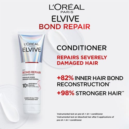 Après-shampoing réparateur Loreal Paris Elseve Hair Bond Repair pour tous les dommages 150 ml