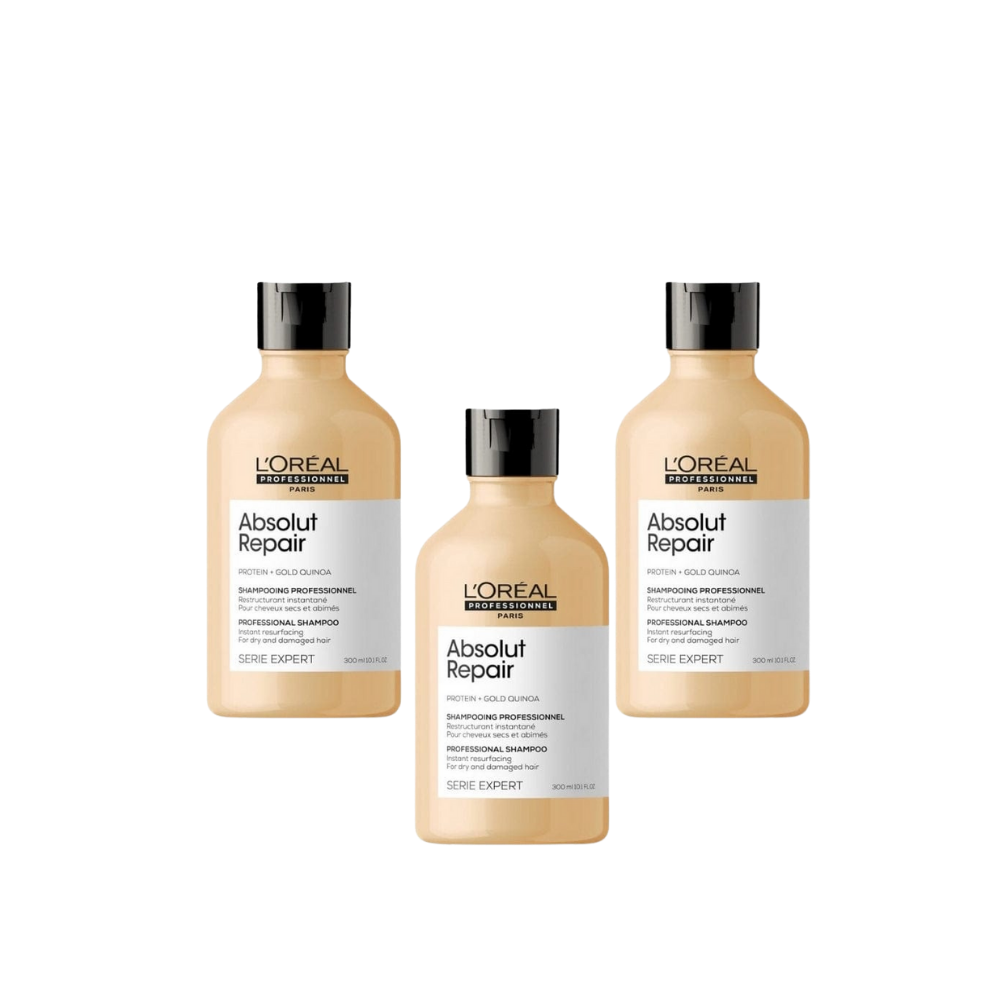 Loreal Professionnel Paris Serie Expert Absolut Repair Shampoo 300 ml 3 Pack