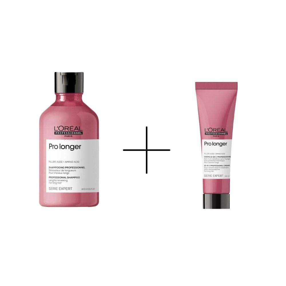Loreal Professionnel Paris Serie Expert Pro Longer Hair Lengths Appearance Care Cream 150 ml + Loreal Professionnel Paris Serie Expert Pro Longer Shampoo 300 ml