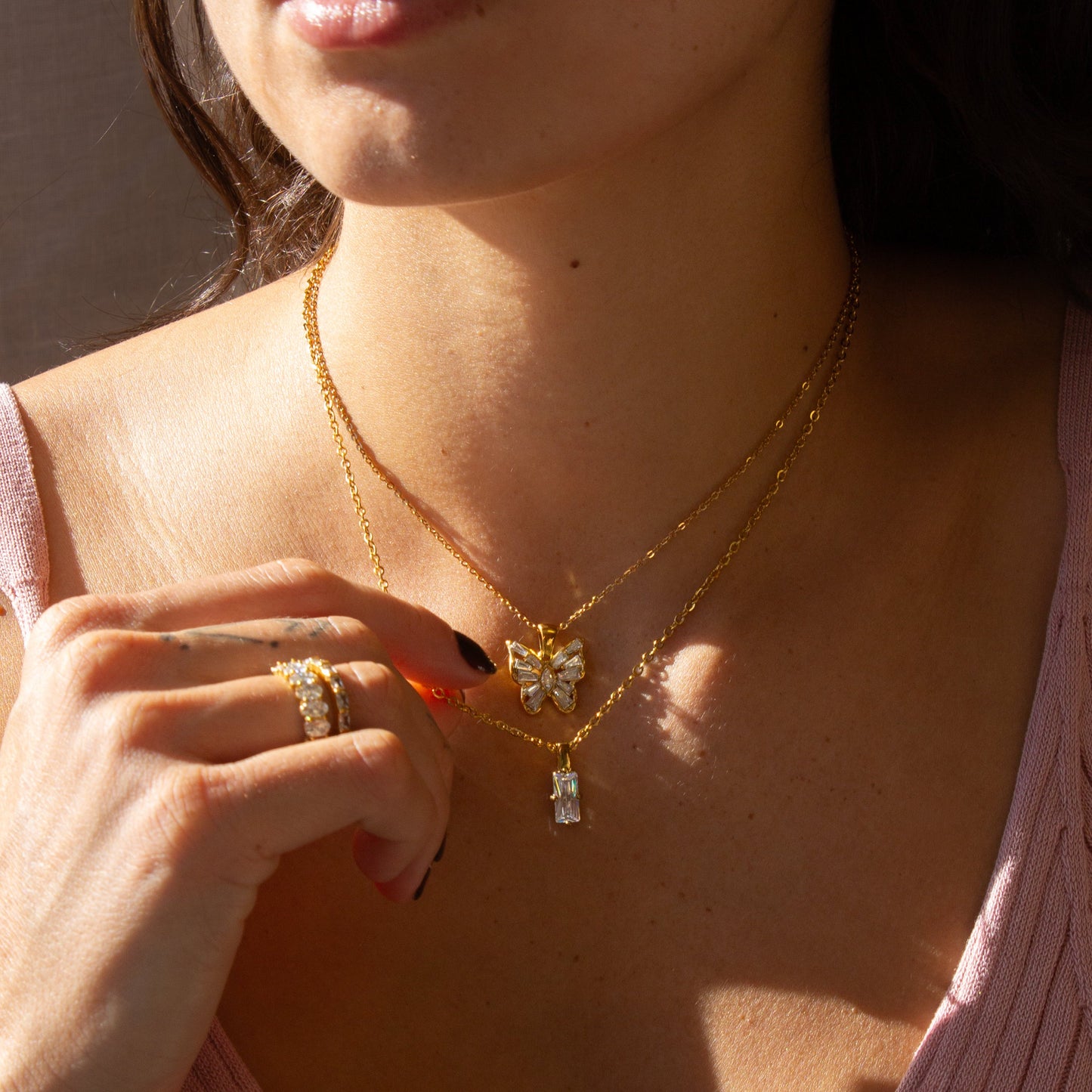 Collier Papillon Vanessa