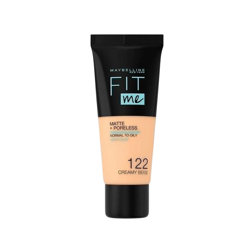 Fond de teint Maybelline Fit Me Matte+Poreless n° 122 Beige crémeux 30 ml