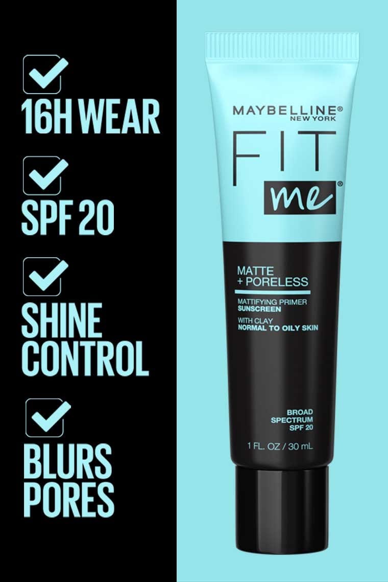 Maybelline New York Fit Me Matte & Poreless Mattifying Makeup Base 30 ml