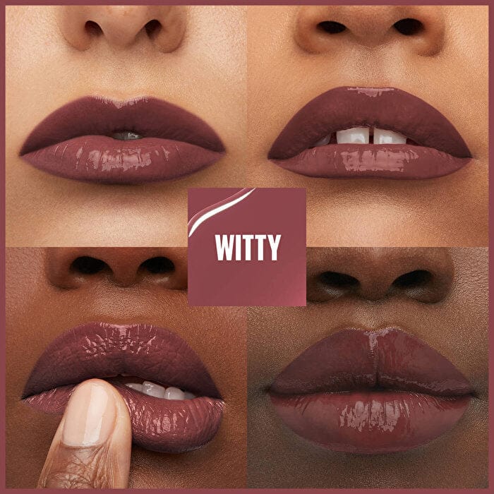 Maybelline New York Super Stay Vinyl Ink Long Lasting Liquid Gloss Lipstick - 40 Witty -2 Pack