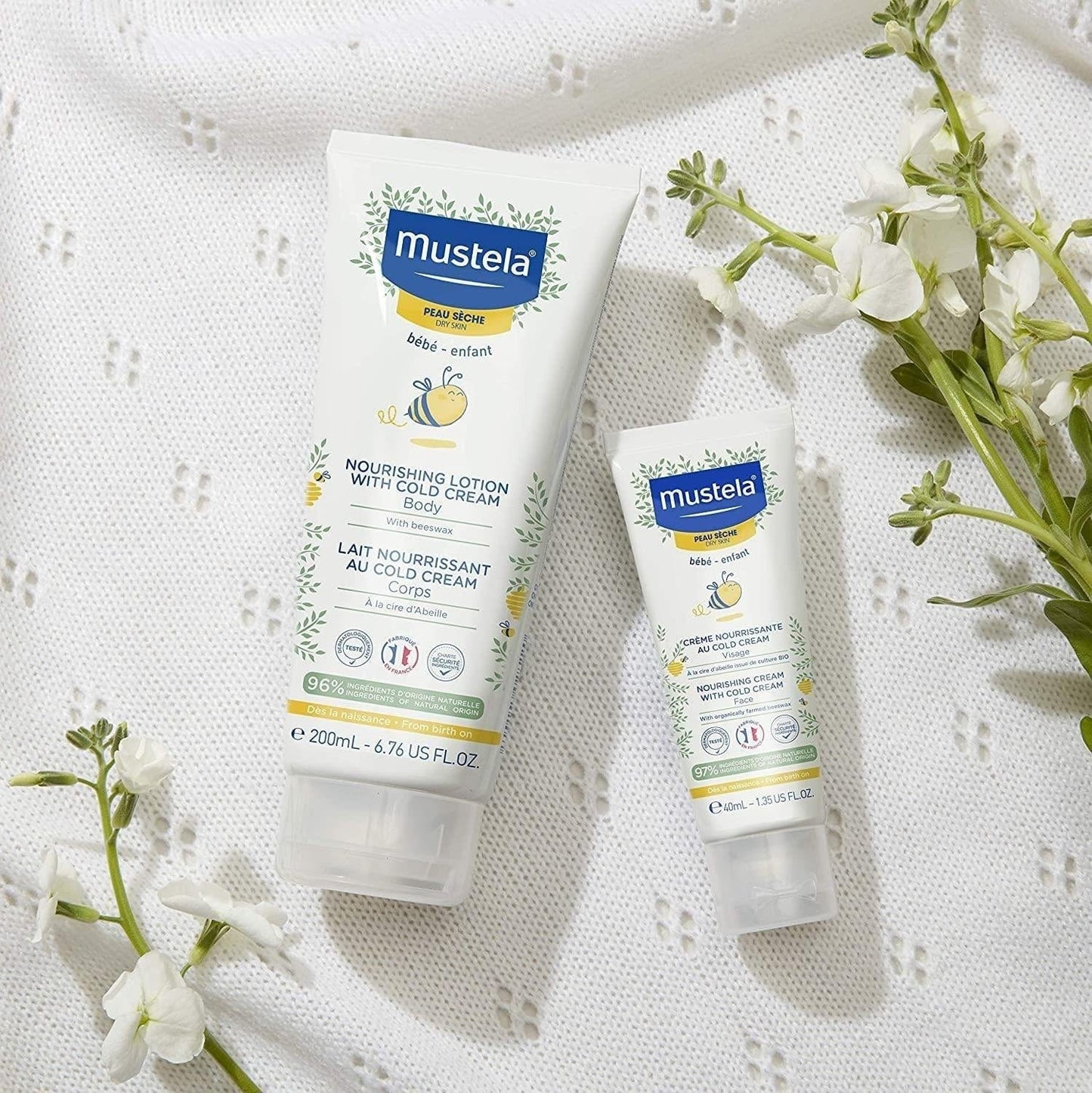 Mustela Cold Cream Lait Corps Nourrissant 200 ml